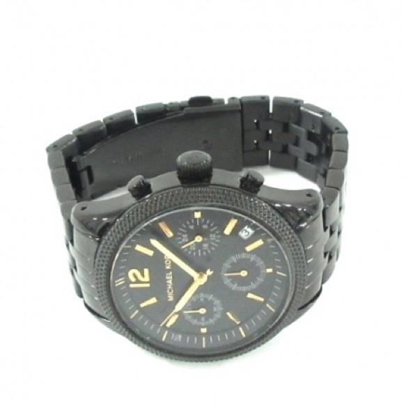 Black with Gold Michael Kors Watch - Picture 8 of 15